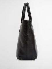 Barbour® Black Birch Leather Tote Bag - Image 6 of 9