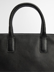 Barbour® Black Birch Leather Tote Bag - Image 8 of 9