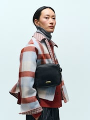 Barbour® Black Daphne Leather Bag - Image 1 of 9