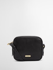 Barbour® Black Daphne Leather Bag - Image 3 of 9