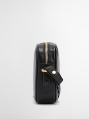 Barbour® Black Daphne Leather Bag - Image 5 of 9