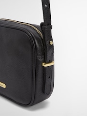 Barbour® Black Daphne Leather Bag - Image 6 of 9
