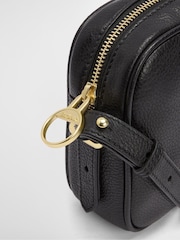Barbour® Black Daphne Leather Bag - Image 7 of 9