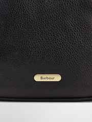 Barbour® Black Daphne Leather Bag - Image 8 of 9