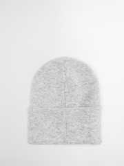 Barbour® Grey Winona Beanie Hat & Scarf Gift Box Set - Image 4 of 7