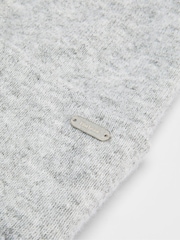Barbour® Grey Winona Beanie Hat & Scarf Gift Box Set - Image 6 of 7