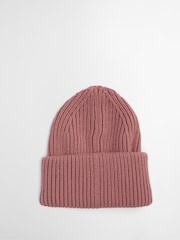 Barbour® International Pink Juliana Beanie Hat & Scarf Gift Box Set - Image 4 of 8