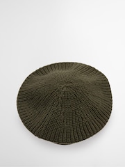 Barbour® Green Beldon Knitted Cap - Image 2 of 6