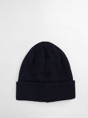 Barbour® Red Tartan Swinton Beanie Hat & Scarf Gift Box Set - Image 4 of 7