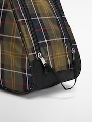 Barbour® Green Tartan Boot Bag - Image 5 of 7