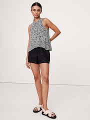 Banana Republic Multi 100% Linen Knitted Vest Top - Image 1 of 1