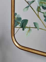Cox & Cox Brass French Rectangle Wall Mirror - Image 3 of 3