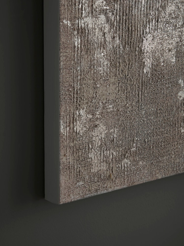 Cox & Cox Blue Abstract Breaking Waves Canvas Wall Art - Image 4 of 4