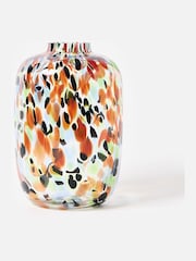 Oliver Bonas Multi Amira Tinted Speckled Glass Vase - Image 3 of 4