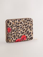 Leopard Print Nylon Midi Purse - Image 2 of 5