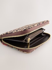Leopard Print Nylon Midi Purse - Image 5 of 5