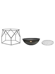 Ivyline Black Garden Buckingham Fire Pit - Image 1 of 2