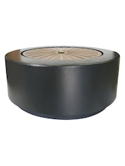 Ivyline Charcoal Aged Copper Solis Large Water Feature with Light Display - Image 2 of 2