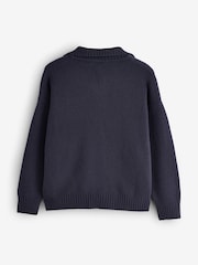 Weekend MaxMara Blue AGRE Sweater - Image 2 of 5
