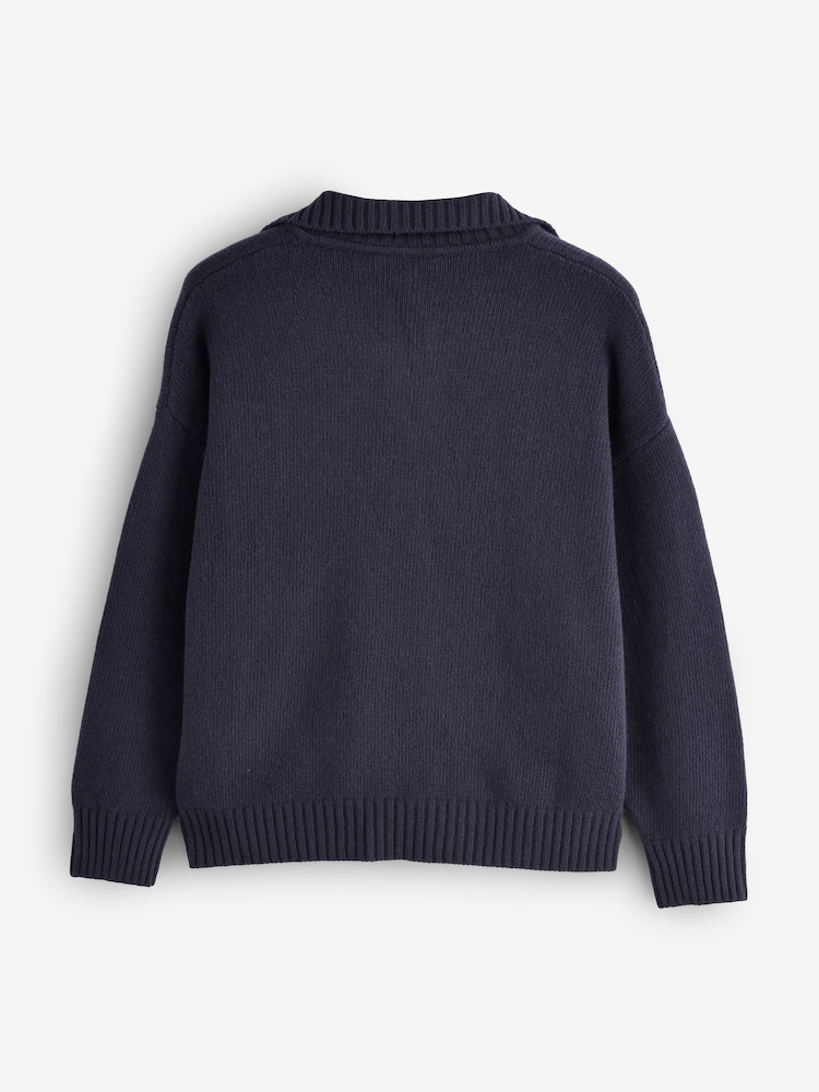 Weekend MaxMara Blue AGRE Sweater - Image 2 of 5