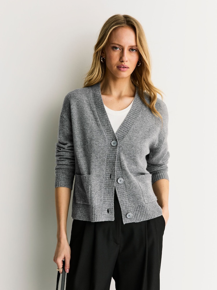 Weekend MaxMara Grey OMBRA Cardigan - Image 1 of 10