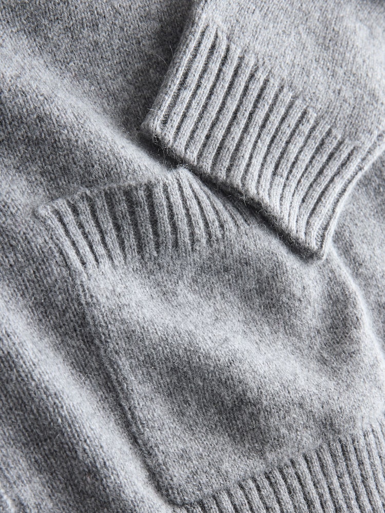 Weekend MaxMara Grey OMBRA Cardigan - Image 10 of 10