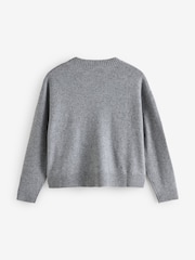 Weekend MaxMara Grey OMBRA Cardigan - Image 7 of 10