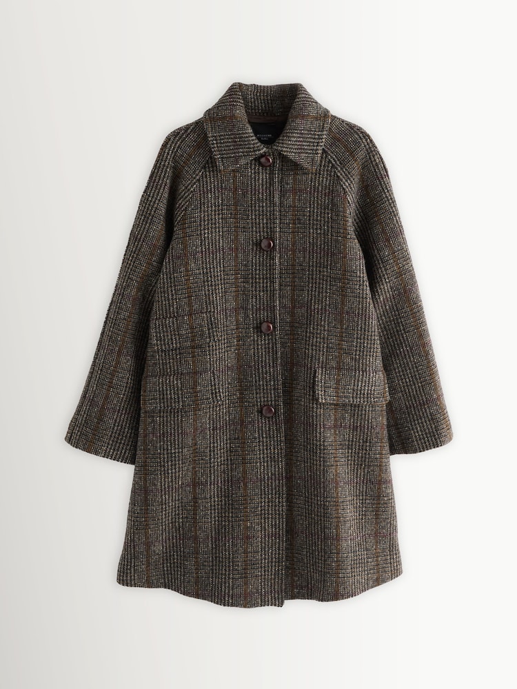 Weekend MaxMara Brown Pitone Coat - Image 1 of 6