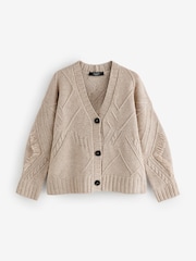 Weekend MaxMara Cream Stallo Cardigan - Image 1 of 5