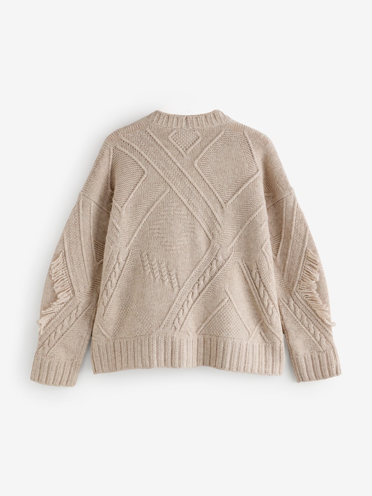 Weekend MaxMara Cream Stallo Cardigan - Image 2 of 5