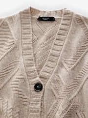 Weekend MaxMara Cream Stallo Cardigan - Image 4 of 5