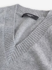 Weekend MaxMara Grey Carlos  Knitted Vest - Image 9 of 11