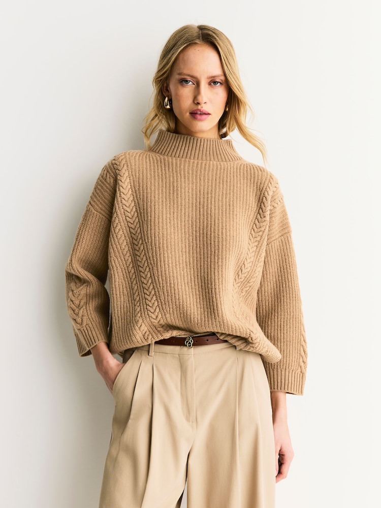 Weekend MaxMara Brown SALITA Jumper - Image 1 of 10