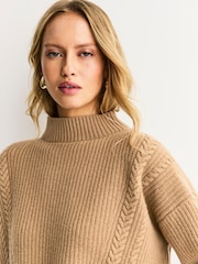 Weekend MaxMara Brown SALITA Jumper - Image 5 of 10