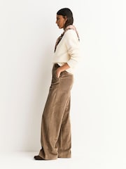 Weekend MaxMara Brown Tania Long Trousers - Image 3 of 12