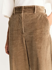 Weekend MaxMara Brown Tania Long Trousers - Image 5 of 12