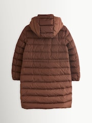 Weekend MaxMara Red CERBERO Quilted Coat - Image 8 of 12