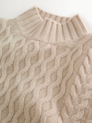 Weekend MaxMara Cream YARD Sweater Tank Top - Image 4 of 6