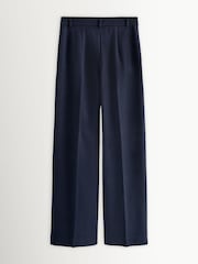 Weekend MaxMara Blue Zelota Jersey Trousers - Image 2 of 4