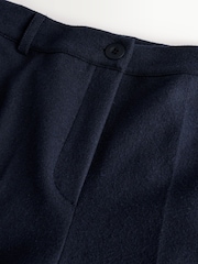 Weekend MaxMara Blue Zelota Jersey Trousers - Image 3 of 4