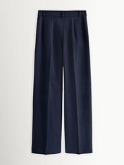 Weekend MaxMara Blue Zelota Jersey Trousers - Image 7 of 9