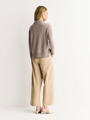 Weekend MaxMara Brown SCRIVIA Sweater Tank Top - Image 5 of 10