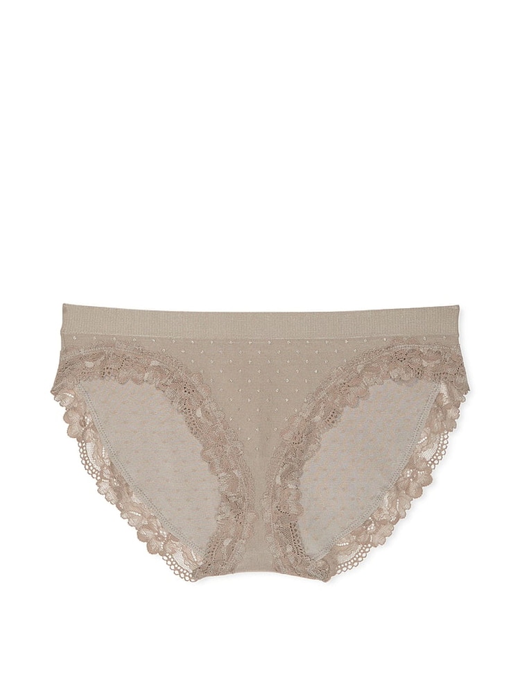Victoria's Secret Turtle Dove Grey Bikini Knickers - Image 3 of 3