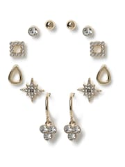 Aela Gold Tone Star Stud Earrings Multipack - Bild 2 von 2
