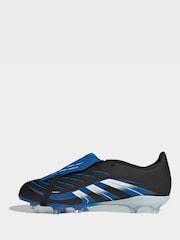 adidas Blue/Black Kids Predator League JB Fold-Over Tongue Firm/Multi-Ground Boots - Image 2 of 7