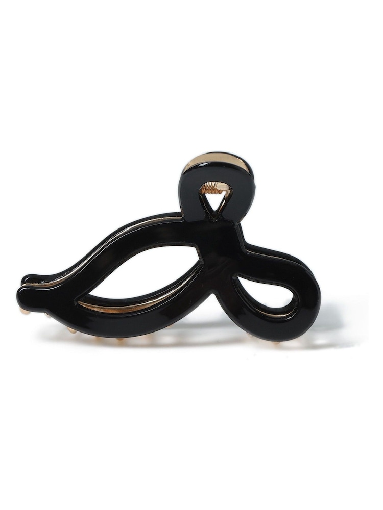 Aela Black Bow Hair Claw - Image 1 of 2
