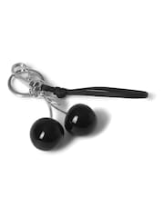 Aela Cherry Black Bag Charm - Image 3 of 3