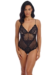 Wacoal Black Vivid Attraction Cotton Body - Image 3 of 6