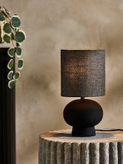Black Mini Hera Bedside Table Lamp - Image 1 of 5