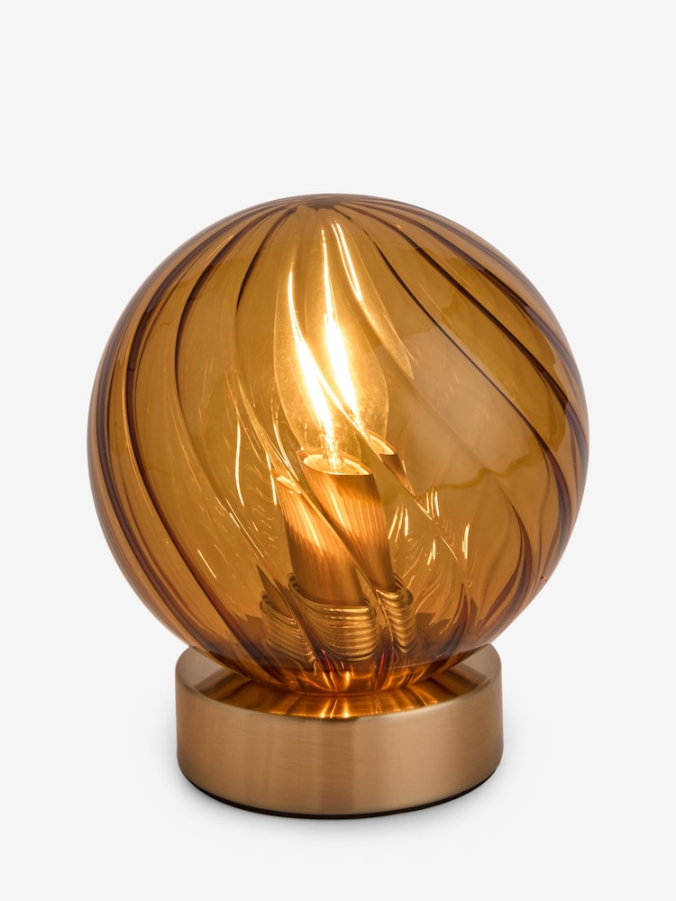 Amber Orange Freya Battery Operated Ambient Lamp - Image 1 of 1 Amber Orange Freya Battery Operated Ambient Lamp - Image 1 of 1